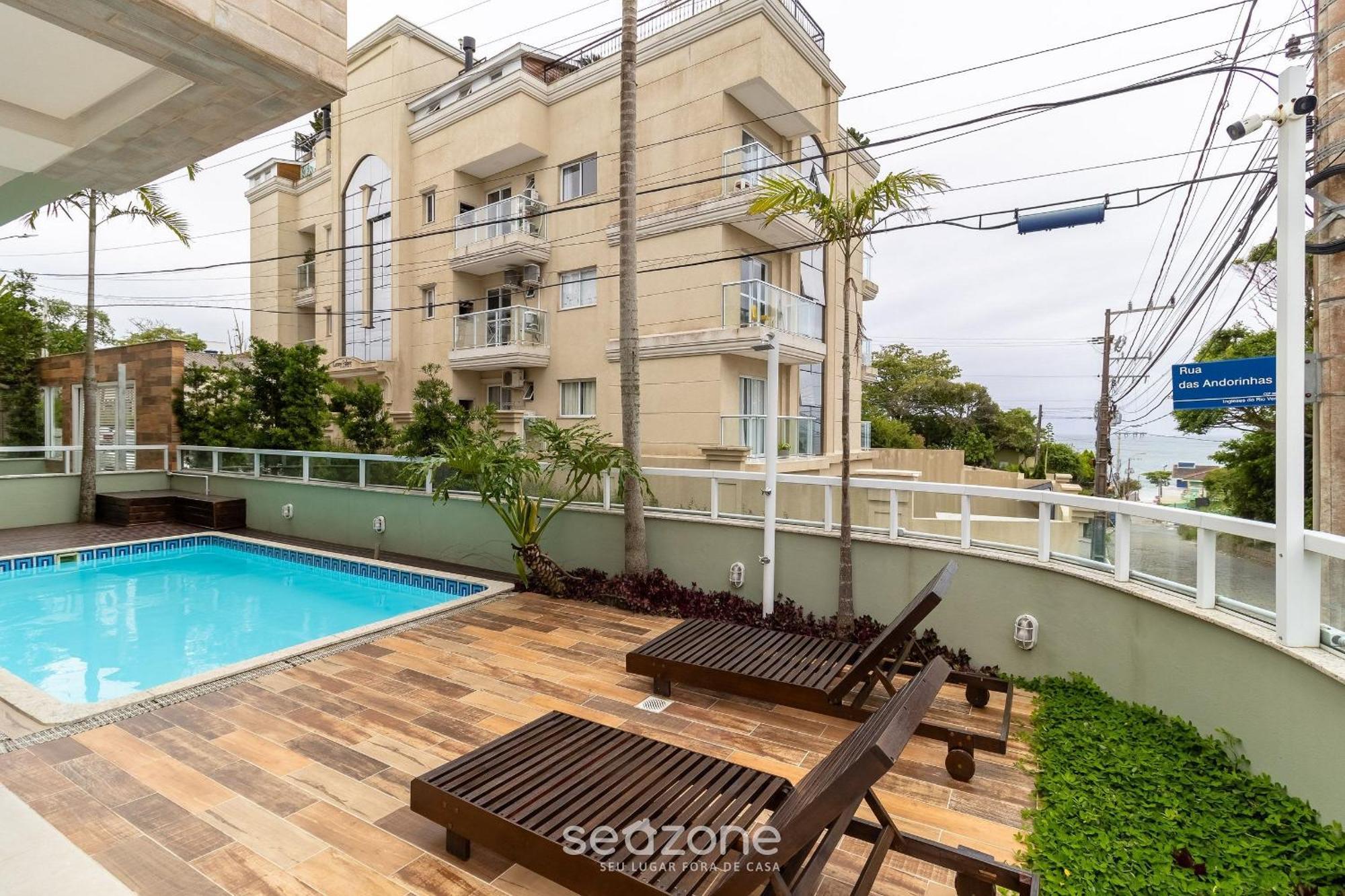 Apto C/Sacada E Churrasq A 150M Da Praia Sdp0206 Florianópolis 외부 사진